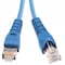 Siemon CBL ASSY MOD 26-4PR STRANDED, CAT6 T568A/B 3FT MC6, BLUE W/CLEAR BOOT MC6-03-06 - alternate 4